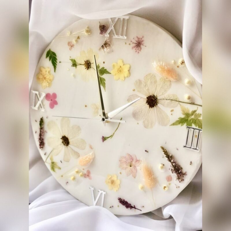 Resin Clock