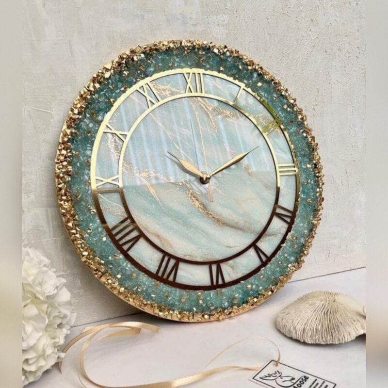 Resin Wall Clock